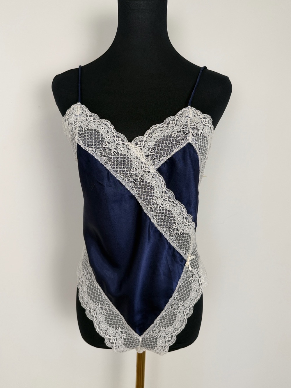 Vintage Ms. Leslee Vintage Teddy Bodysuit S